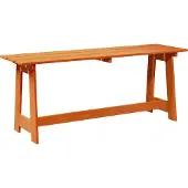 vidaXL Bank Outdoor Braun 119 x 37 x 47 cm Massives Kiefernholz