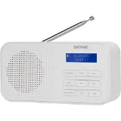 Denver DAB-42 DAB+ Radio mit Dualwecker, FM-Empfang & LCD-Display