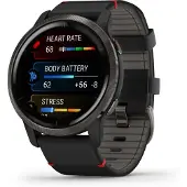 Garmin Venu 2, AMOLED, Touchscreen, WLAN, GPS, 51 g