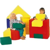 Weichelt Schaumstoffbausteine-Set Riesen-Bausteine