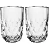 Leonardo Latte Macchiato Glas Gocce 1 390ml (2er-Set)