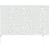 vidaXL Sechseckzaun mit Pfosten 25 x 1,6 m Verzinkter Stahl Silber