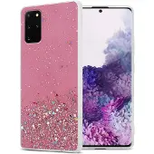 Cadorabo TPU Cover funkelnder Glitter