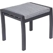 LC Garden Bondino II Dining Hocker Aluminium/Polyester Dunkelgrau