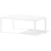 Sieger Cannes Loungetisch 110x60x40 cm weiß/weiß