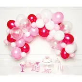 IPK Arche aus Luftballons Rosa und Weiss