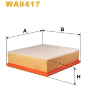 WIX FILTERS Luftfilter WA9417