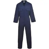 Portwest S999 Euro-Arbeitsoverall aus Polyester-Baumwolle Navy Gr. XS