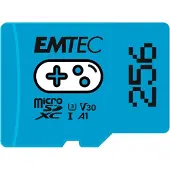 Emtec ECMSDM256GXCU3G Gaming Micro SDXC Class 10 UHS-I U3 V30 A1 microSDXC Speicherkarte, 256 GB, Class 10 / UHS-III