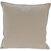 Homestyling Dekoratives Kissen 45 x 45 cm ESSENTIALS creme