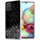 Cadorabo TPU Cover funkelnder Glitter