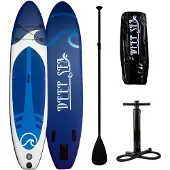 Deep Sea SUP Board Set XXL 330cm, Blau-Weiß