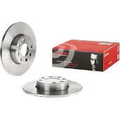 Brembo Bremsscheibe Vorderachse Voll [Hersteller-Nr. 08.7637.10] für Opel