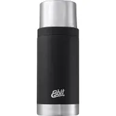 Esbit Sculptor Edelstahl Isolierflasche 1 Liter Schwarz