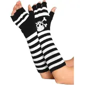 Leg avenue Fingerlose Piratenhandschuhe