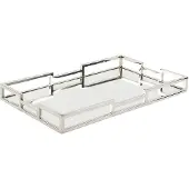 Fink Spiegeltablett "Hommage" in Silber - L. 40 cm - B. 25 cm | Gr.: onesize