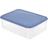 Rotho Kühlschrankdose eckig 5 l RONDO, Farbe:Horizon Blue