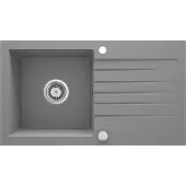 Deante 1-bowl granite sink with drainer