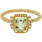 24Kae 14K 24KAE Gold Damenring 12402Y/54