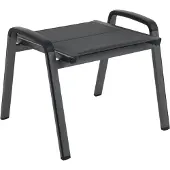 Mwh Futosa Hocker Aluminium/Textilene iron grey stapelbar