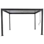 Mwh Lino Aluminium Gartenpavillon, wetterbeständig, rostfrei und leicht aufzubauen