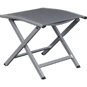LC Garden Unicamo Hocker Aluminium / Silber