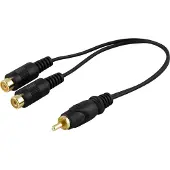 Deltaco videosplitter - 15 cm