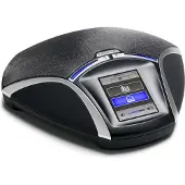 Konftel 55, IP-Konferenztelefon, Mittlerer Raum, 30 m², Dänisch, Deutsch, Niederländisch, Englisch, Spanisch, Finnisch, Französisch, Italienisch,..., Tasten, Schwarz