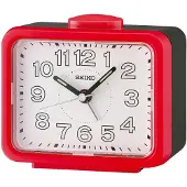 Seiko Wecker QHK061R Quarz Rot