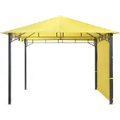 Tepro Pavillon Lehua gelb ca. 300 x 300 cm, Durchgangshöhe ca. 195 cm