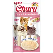 Inaba Churu - Katzensnacks - Thunfisch und Lachs - 56 g
