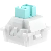 Glorious GLO-KB-ACC-SWT-LYNX-HE-36, Tastatur-Schalter, Polycarbonat (PC), Cyan, Durchscheinend