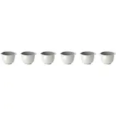 Mepal Schüssel Margrethe Mini White ABS 25 ml (Set von 6)