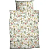 TRAUMSCHLAF Satin Bettwäsche Clarissa bunt 135x200 cm + 80x80 cm