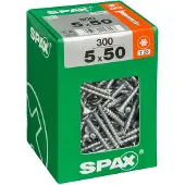 Spax Universalschrauben 5.0 x 50 mm TX 20 - 300 Stk. GLO763031778