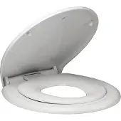 Pisla WC Sitz mit Kindersitz Soft Close Abnehmbar Weiß