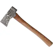 Marbles Mini Axe Damascus