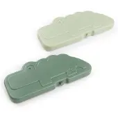 Done by Deer Kühlelemente - 2er-Pack - Croco Green - - One Size - Zubehör