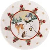 Villeroy & Boch Schale klein, Schneemann mit Tieren Toy's Fantasy