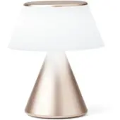 Lexon Luma L, Gold, Acrylnitril-Butadien-Styrol (ABS), Aluminium, Glas, Schlafzimmer, Kinderzimmer, Flur, Tisch/Bank, Büro, IPX4, 1 Glühbirne(n), LED