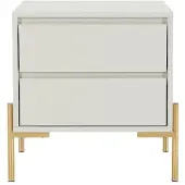 Vente-unique Nachttisch Korasa Beige 50 cm