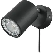 Eglo Portello Spot GU10, 400 lumen, sort