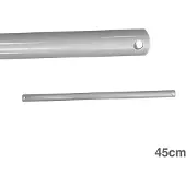 EDM Rohr 45cm verchromte Verlängerung für Deckenventilator