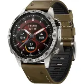 Garmin MARQ 2 MARQ Adventurer Generation 2 Damascus Steel Edition" 010-03393-31" - individuell,braun - 46mm