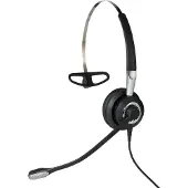 Jabra BIZ 2400 II Mono USB 3-1, Headset, Neck-band, Ear-hook, Head-band, Office/Call center, Black, Silver, Monaural, Volume +, Volume -