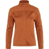 Fjällräven Fleecejacke Abisko Lite Fleece Jacket Women Terracotta Brown-XL