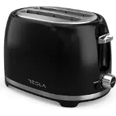 Tesla TS200BX, 2 Scheibe(n), Schwarz, Edelstahl, Tasten, Drehregler, 850 W, 175 mm, 280 mm
