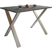 VCM Premium Holz Esstisch | H. 76 x B. 110 x T. 80 cm | Küchentisch Speisetisch Tisch Xona X