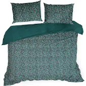 Eurofirany Bettwäschegarnitur Bettwäsche ESPRIT 06 200x220 cm 3 TLG SET: mit 2 Kissenbezüge 70x80 cm REN