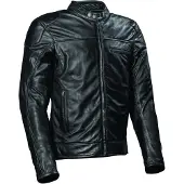 Difi Boston Black EDT Motorrad Lederjacke, schwarz, 60